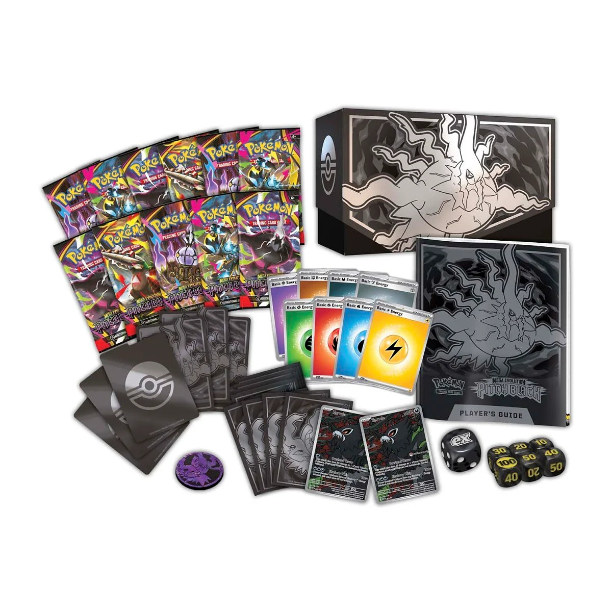 Pokemon Pitch Black Pokemon Center Elite Trainer Box